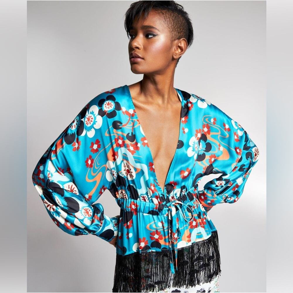 Misa Hylton for Satin top.
